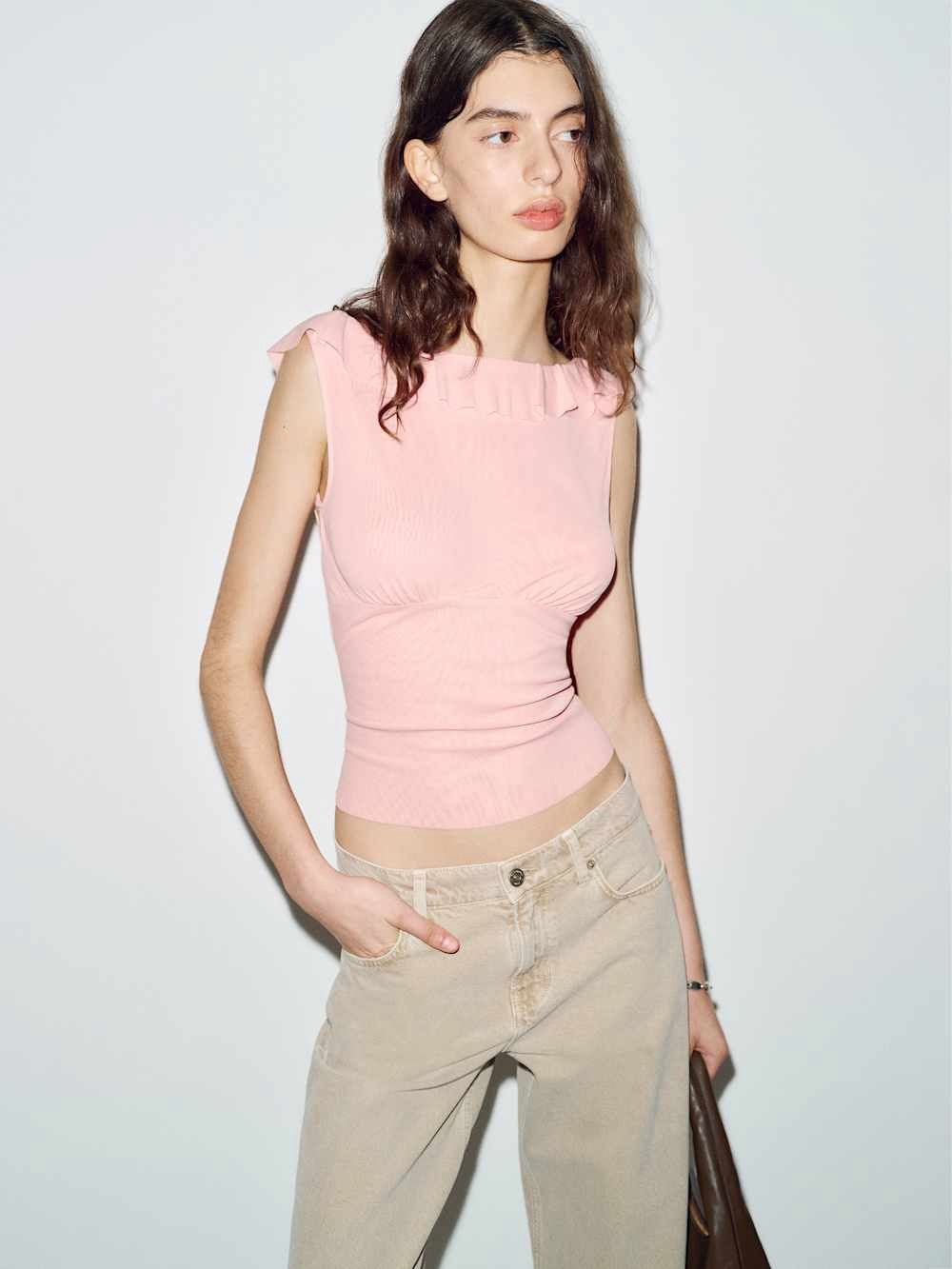 Reformation Georgianna Knit Top